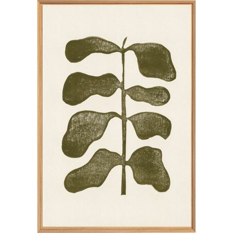 Tableau mural encadré pante origine 65x97 cm - Tableau Mural Décoratif - Image Encadrée Imprimée en HD - Impression 65x97 cm sur Fibres de Bois FSC - Finition Mate - Fabriqué en France (1/5)
