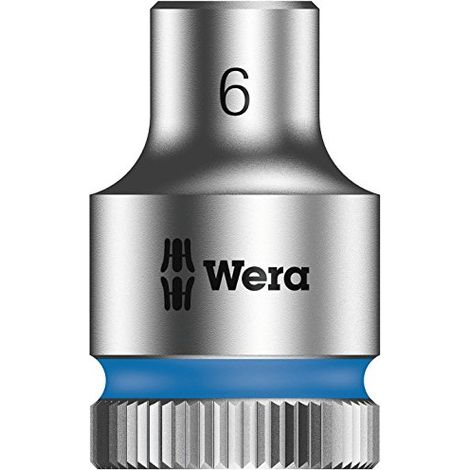 Wera, 8790 HMB Bussola per cricchetto Zyklop con attacco da 3/8", 6.0 mm (1/3)