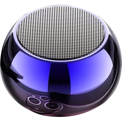 Mini portable wireless Bluetooth speaker, waterproof portable wireless speaker with subwoofer.