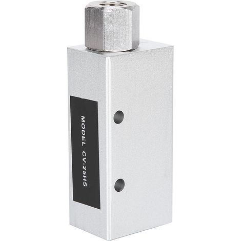 Générateur de vide pneumatique CV-25HS, éjecteur à air comprimé, valve d'aspiration industrielle, dispositif de dépression pour automatisation, sortie d'échappement, 25HS, usage professionnel. (1/5)