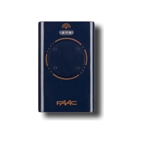 Emetteur radio 4 canaux 433Mhz bleu xt4 sl FAAC (1/3)