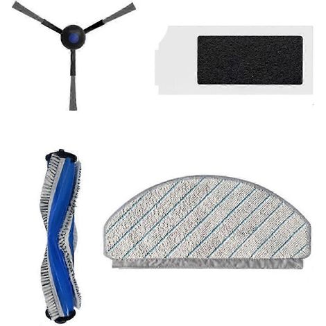 Adecuado para el robot aspirador N20 PRO. Accesorios: Cepillo principal, filtro de trapo, cepillo lateral, consumibles (como se muestra en la imagen: SZRH AM). (1/4)