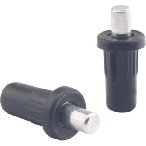 25pcs Broches réparation ressort - Capacité de charge élevée Double usage - Supports étagère et portes armoire - Plastique et fer (1/4)