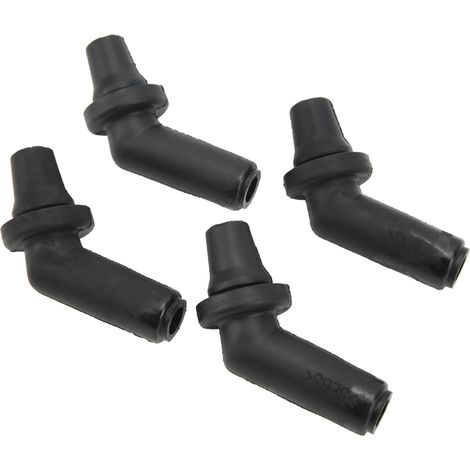 4 Stück Schiebedach-Ablaufschlauchverbinder EEH500100, schwarzes Gummi, Ersatzteil, kompatibel mit Range Rover Sport LR3 LR4 (1/5)