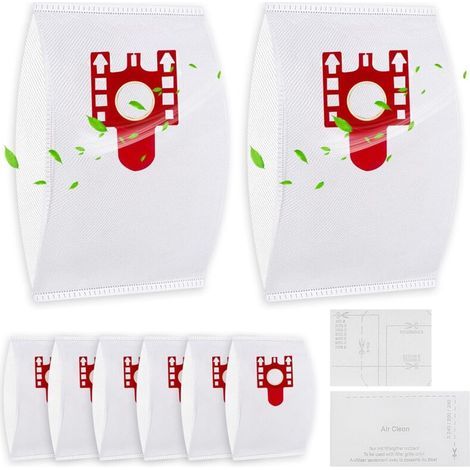 15 Remplacement Sac pour aspirateur Miele Compact C2 Compact C1 Complete C1 FJM série S2 S3 S4 S5 S6 S7 avec 2 filtres (1/4)