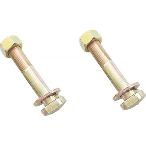 Lot de 2 boulons hexagonaux M16, petits boulons et écrous hexagonaux de 80 mm, capuchon à douille hexagonale, tête de bouton à douille hexagonale, kit d'assortiment de vis, boulons et écrous (1/5)
