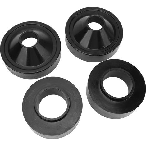 Kit de rehaussement et d'amortissement avec entretoises de ressorts (5 cm à l'avant, 2,5 cm à l'arrière) pour Jeep Wrangler JK JKU 2WD et 4WD (2007-2018) (1/5)