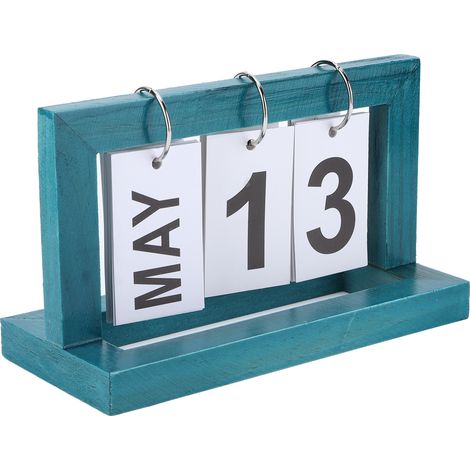 Calendrier de bureau réversible, usage durable, accessoire indispensable au quotidien, décoration de bureau (1/5)
