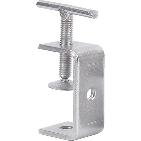 Edelstahl-C-Klemme für Holzbearbeitung, G-Klemme mit T-Griff, 55 mm breite Backe, C-Klemme, Werkzeug für Schweiß- und Konstruktionsarbeiten. (1/5)