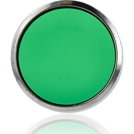 SCHNEIDER ZB4BA3 - Testa pulsante Ø22 - ad impulso - filoghiera - verde - senza marcatura (1/8)