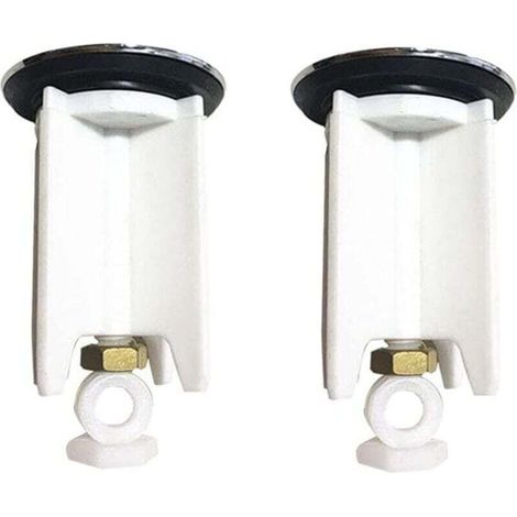 2 bouchons de lavabo Bouchon de lavabo universel 40mm Bouchon de lavabo Bouchon de lavabo de salle de bain Bouchon de vidange réglable en hauteur pour vidange de lavabo et bidet