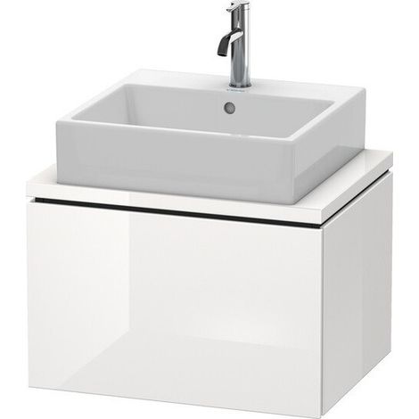 L-CUBE mobile consolle basso 400x620x477mm basalto opaco