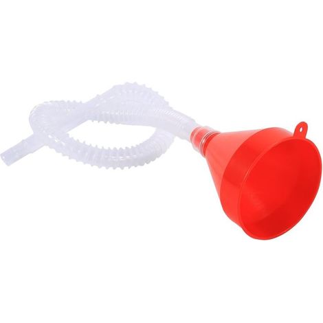 Entonnoir universel flexible en plastique pour véhicules avec embout souple pour outils diesel, essence et huile (1/4)