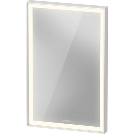 Duravit L-Cube Spiegel mit integrierter Beleuchtung, eckig, LED