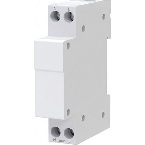 Disjoncteur intelligent Tuya Zigbee Télécommande sans fil Interrupteur rail DIN Appli mobile et visualisation domotique Minuterie, compte à rebours, mesure (1/5)