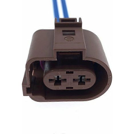 Connecteur mâle/femelle compatible 3B0973852A/752A pour ventilateur électrique automobile, courant élevé, référence DJ70228A-6.3-11/21 (1 pièce) (1/5)
