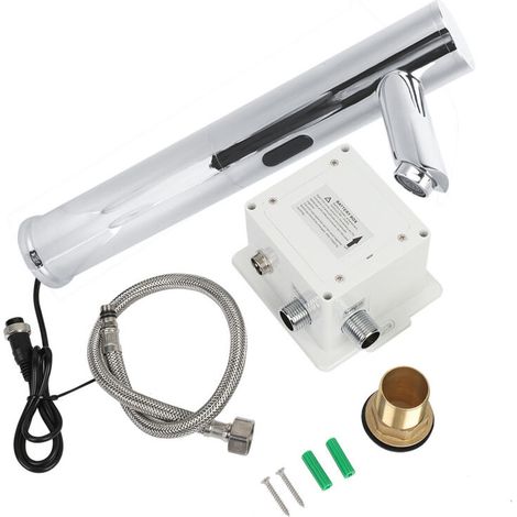Robinet de capteur automatique G1/2 "mains libres salle de bain mélangeur d'évier médical robinet d'eau (1/5)