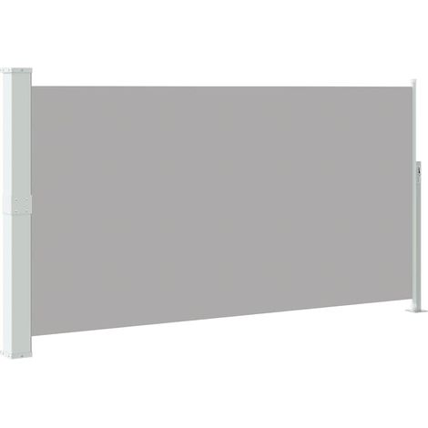 Maison Exclusive - Tenda Laterale Retrattile per Patio 170x300 cm Grigio (1/5)