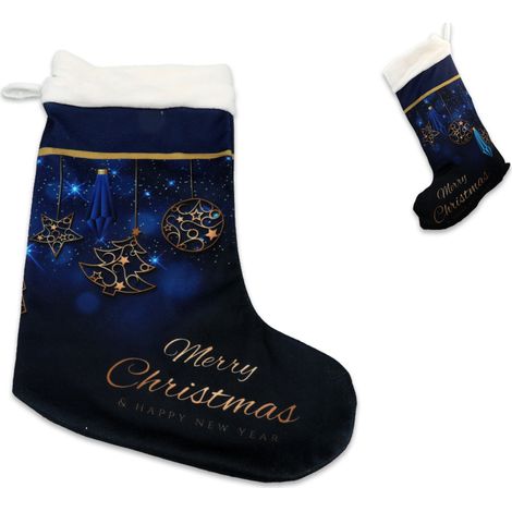 Chaussette de Noël pour cadeaux, décoration de Noël Carmani (1/3)