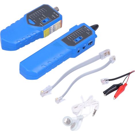 NF-168V Netzwerkkabeltester, CAT5 CAT6 Ethernet PoE-Drahtdetektor, 650nm rotes Licht, Anti-Interferenz, RJ45-Kabelverfolgung. (1/5)