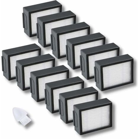 Adecuado para paquetes de 12 filtros de repuesto para iRobot Roomba i y e i1 i3 i4 i6 i7 i8 e5 e6+ J7 (no compatible con J7+) (1/5)