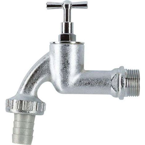 Robinet de jardin 1/2 argent (1/5)