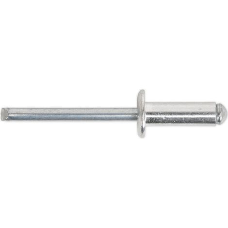 Sealey Aluminium Standard Flange Blind Rivet 6.4 x 18mm - Pack of 200 RB6418S