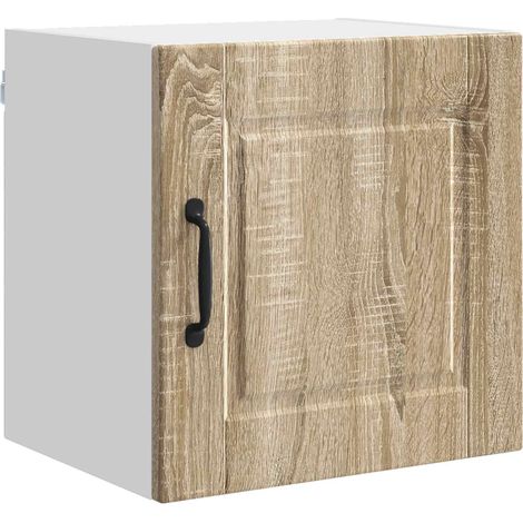 Wall Cabinet PORTO Sonoma Oak 40 x 31 x 40 cm Engineered Wood vidaXL