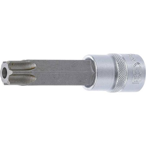 Douille à Embouts 100 mm - 12,5 mm (1/2) Profil Torx T80 Percé - Précision et Robustesse, Acier - D-Work