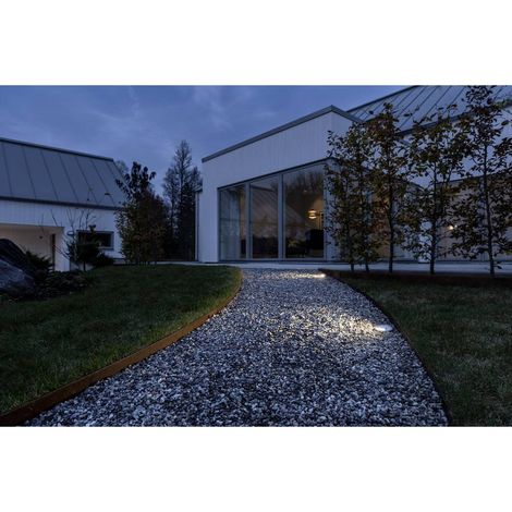 Konstsmide 7966-310 7966-310 Luminaire extérieur encastrable LED intégrée LED G (A - G) 3 W argent Y148401 (1/4)
