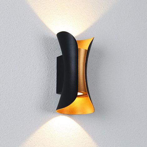 LED Wall Light IP65 Waterproof Exterior Wall Lighting Up Down Metal Wall Lamp