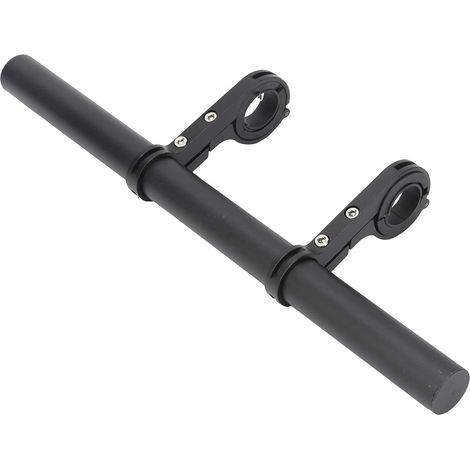 Rallonge de Guidon de Vélo de 20 CM, Barre de Montage de Phare de Vélo en Alliage D'aluminium Double Support de Guidon de Vélo (1/5)