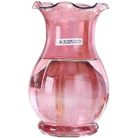 Vase en verre 2024, petit vase moderne et coloré pour table à manger, vase pour fleurs et plantes, vase en céramique décoratif Ga (1/5)