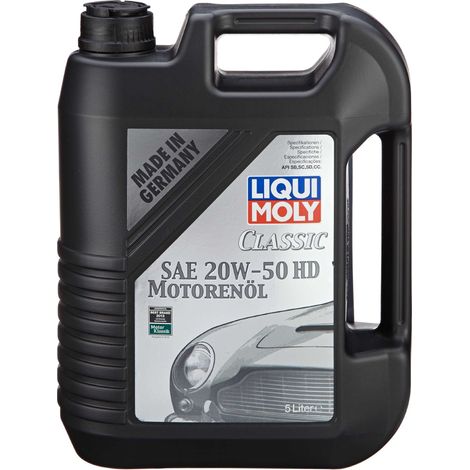 LIQUI MOLY CLASSIC SAE 20 W DE 50 HD LIQUI MOLY GMBH 1129