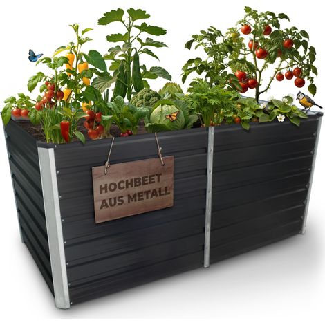 Beet Strend Pro Garden, Hochbeet, 80x160x77 cm, Metall, EXTRA STARK (1/5)