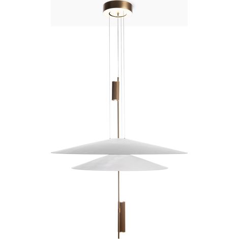 Lámpara Colgante De Diseño "HERON" - Discos - 15W - 2800K -