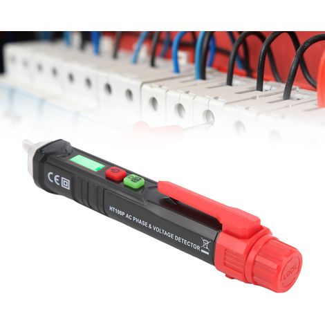 HT100P Intelligentes Testgerät (verbesserte Version) zur automatischen und präzisen Messung von Phasenfolgen und zur Phasenerkennung. Drehstrommotor-Rotationsprüfgerät. (1/5)
