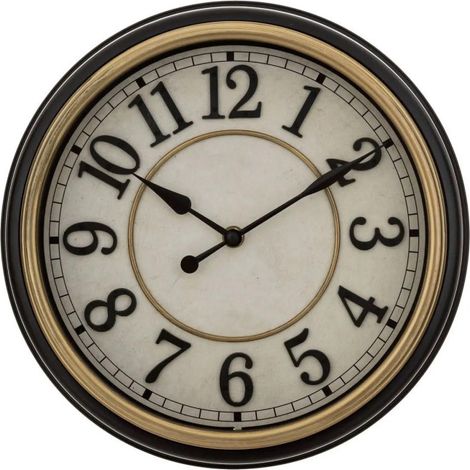Horloge Murale Vintage "Nell" 29cm Noir (1/3)