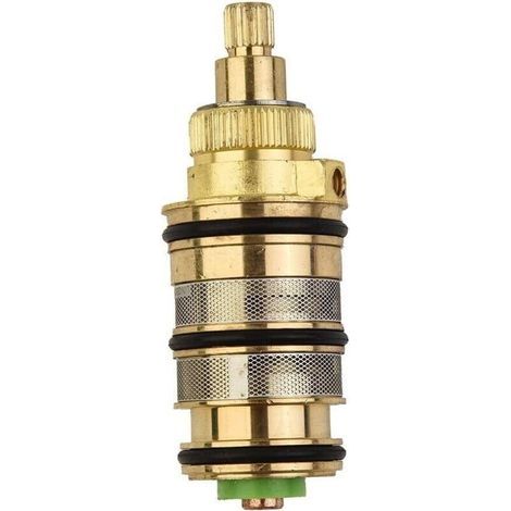 Kit de réparation en laiton avec cartouche thermostatique pour mitigeur de douche (1/5)