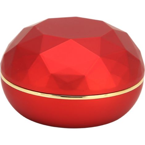 Écrin à bague élégant, coffret lumineux portable pour rangement et présentation de bijoux, idéal pour demande en mariage, rouge. (1/5)