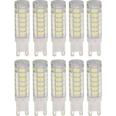 Ampoule LED G9 5W Blanc Froid équivalent 40W - Lot de 10 (1/3)