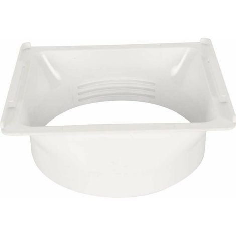 Connecteur d'interface de tuyau d'évacuation pour climatiseur portable de fenêtre de 150 mm (interface carrée)