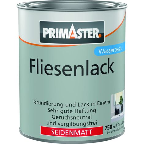 Primaster Fliesenlack 750 ml lichtgrau seidenmatt