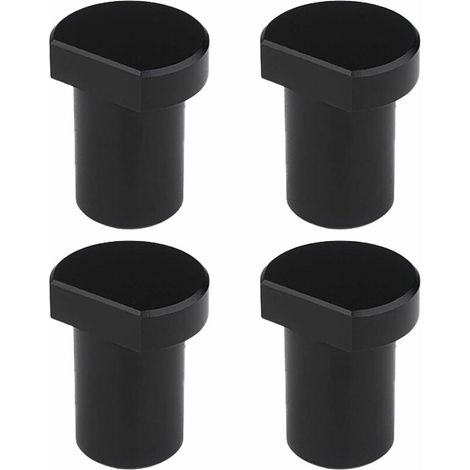 (19mm,noir)Lot de 4 colliers de serrage en alliage d'aluminium pour table de travail du bois, établi, rabotage (1/5)