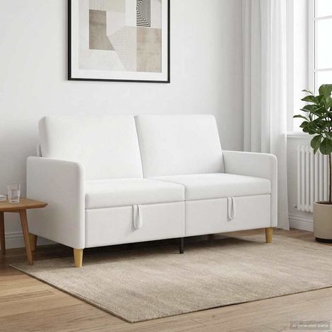 Teenpull – Sofa mit Stauraum Weiß 152 x 78 x 87 cm Polyester (1/5)