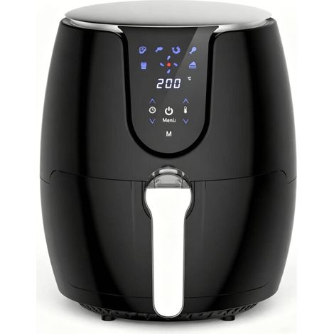 Airfryer 3,5 Liter – 2500 W, 6 voreingestellte Modi, 80–200 °C, antihaft-Backblech, ölfrei