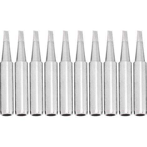 10pcs pointes de fer à souder 900M-T-2.4D sans plomb cuivre rechange accessoire soudure (1/5)