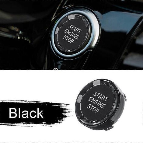 Black Start Stop Crystal Engine Button for BMW E90 E91 E92 E93 E60 E70 E71 (1/5)