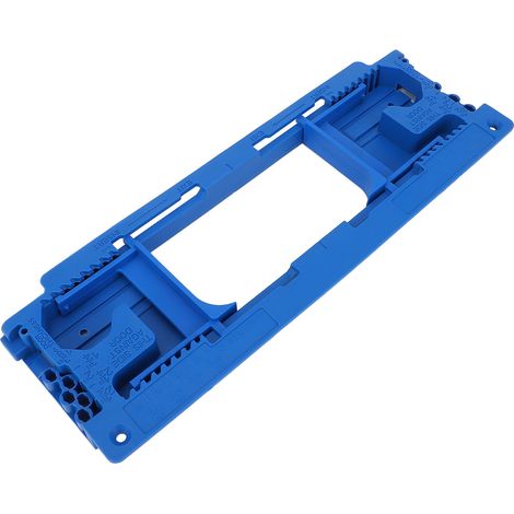 Gabarit de fraisage pour charnière de porte réglable polyvalent calibre de pose de paumelle kit pour charnières 2-1/2 à 6 inch (1/5)