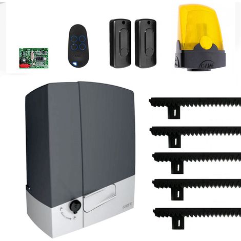 CAME BXV 400Kg 24V BXV04AGS 8K01MS-003 5mt Kit d'automatisation de crémaillère pour portail coulissant BX-243